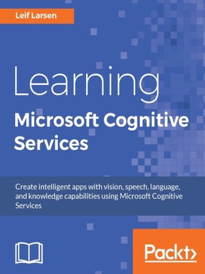 cover image of Learning Microsoft Cognitive Services